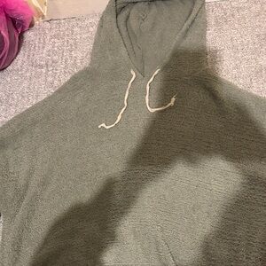 Chris & Carol Olive Green Hoodie